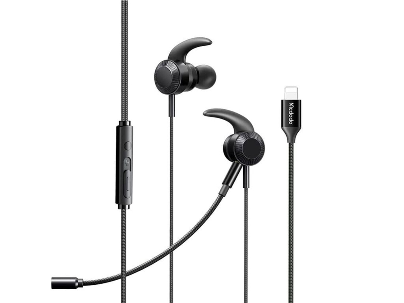 هندزفری سیمی گیمینگ لایتنینگ مکدودو Mcdodo Lightning Gaming Earphones iPhone HP-1350