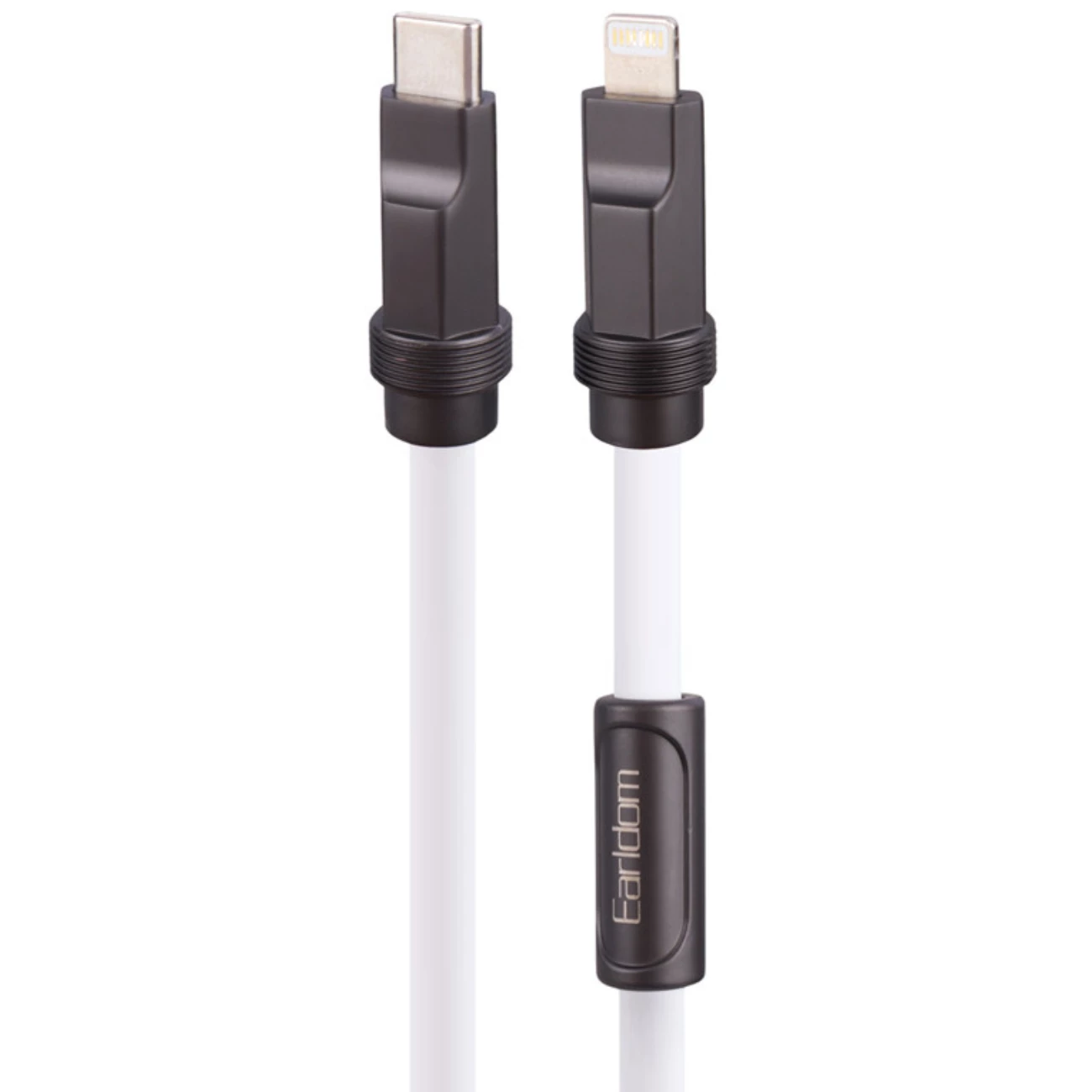 کابل فست شارژ تایپ‌سی به لایتنینگ 3 آمپر یک متری ارلدام EC-173C-L