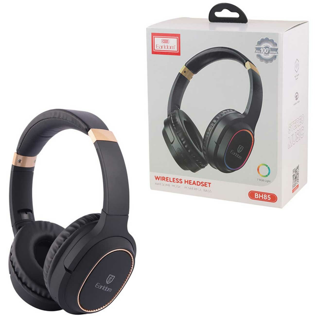 هدفون بی سیم و سیمی ارلدام ET-BH85