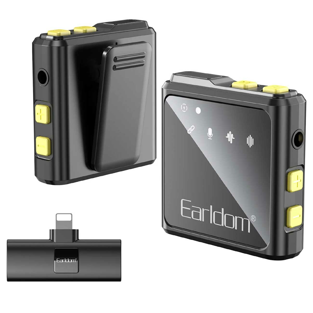 میکروفون بی سیم یقهای لایتنینگ ارلدام MC9L