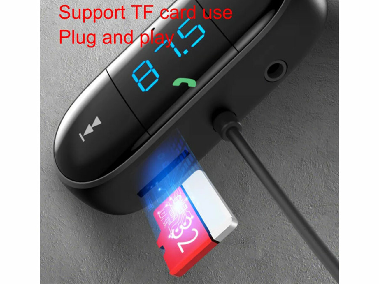 قیمت دانگل بلوتوث و اف ام پلیر ارلدام Earldom ET-M66 Wireless FM and Bluetooth USB Music Receiver