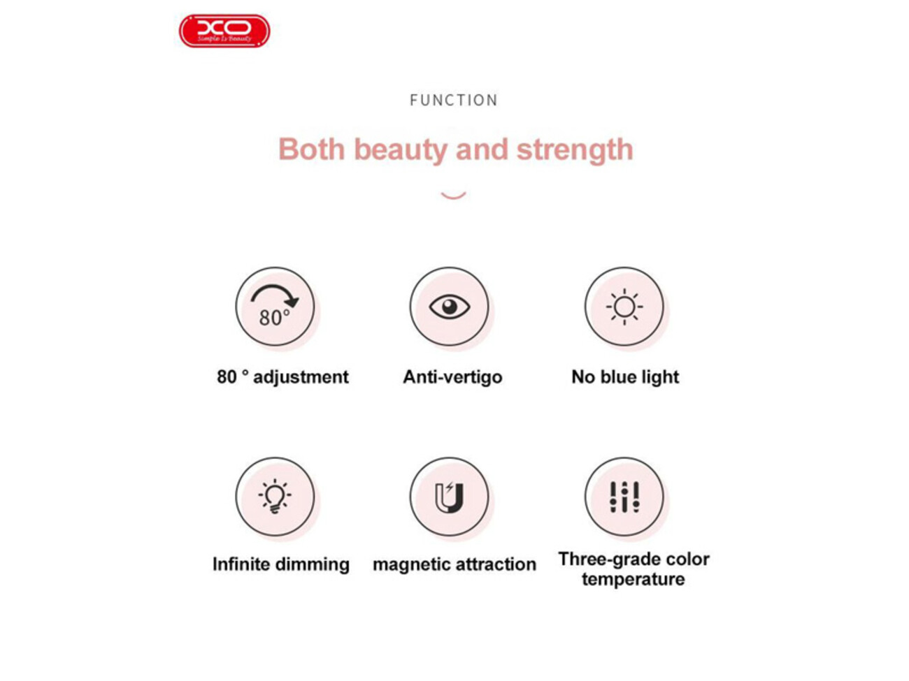 خرید بهترین چراغ مغناطیسی ایکس او XO Yh08B Rechargeable Led Light