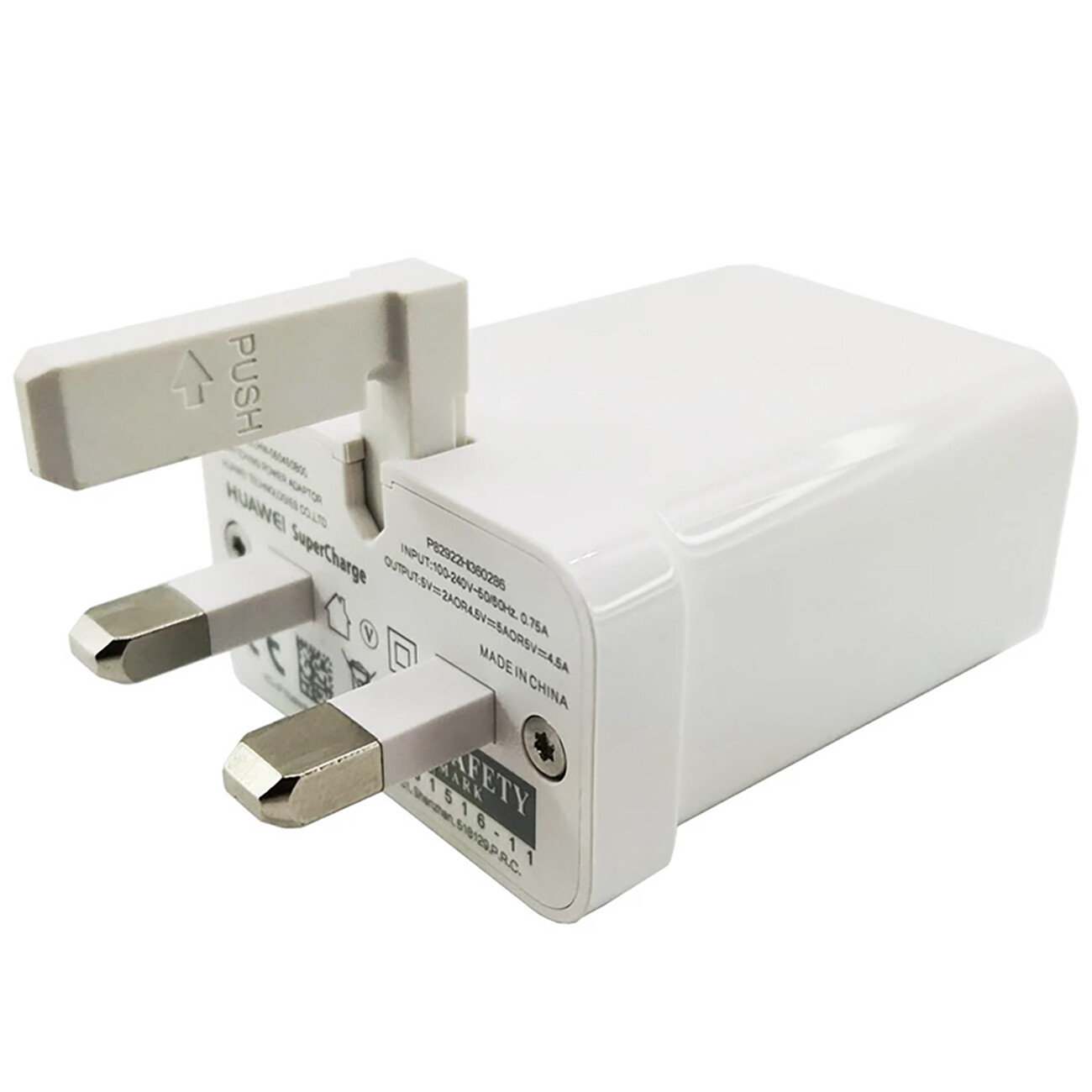 شارژر دیواری فست هوآوی با سه سطح خروجی 10/18/40 وات HW-050450B00