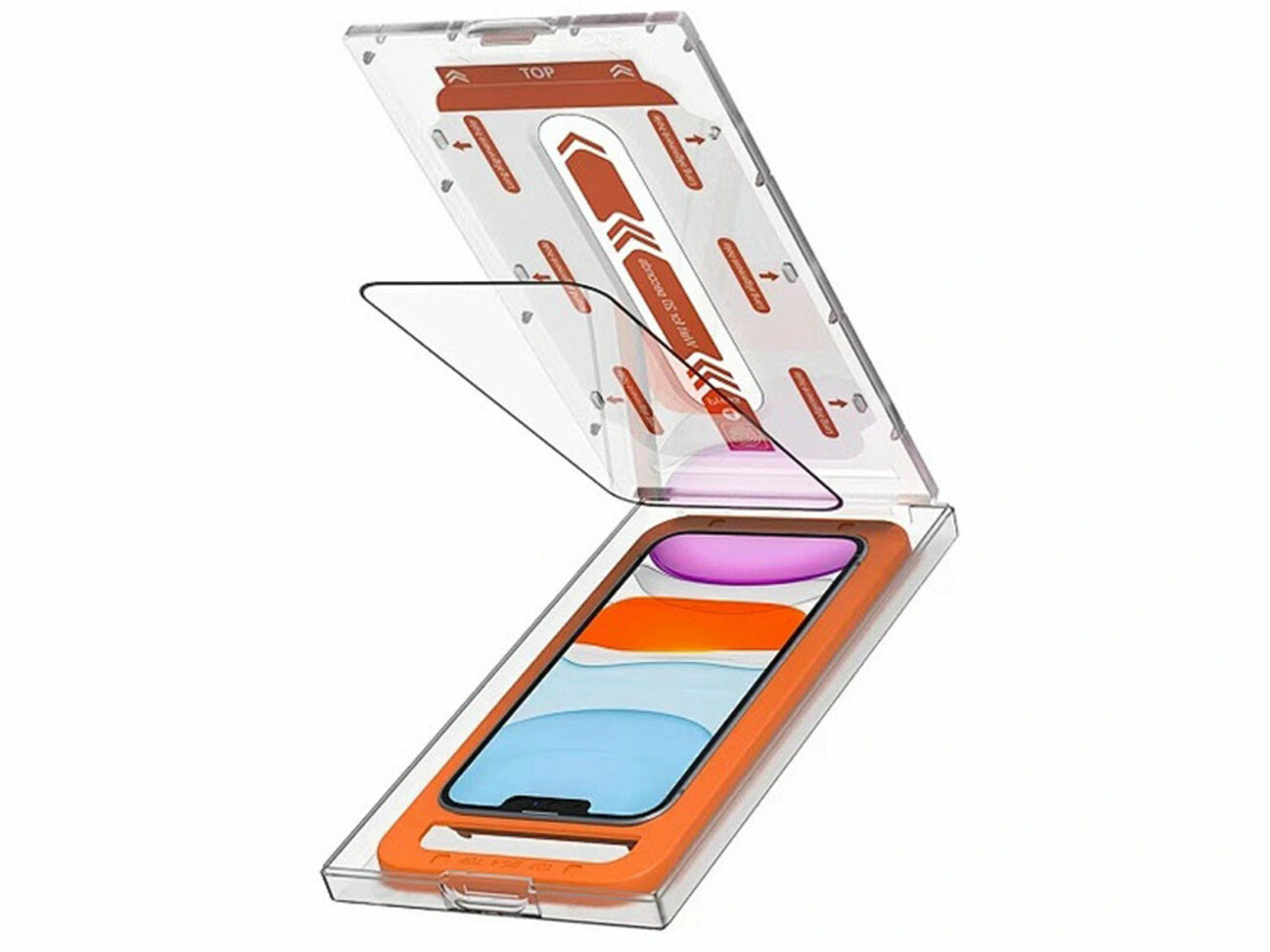 گلس آیفون 14 پرو ویوو WiWU Easy instal tempered glass for IP14 pro SQ-005