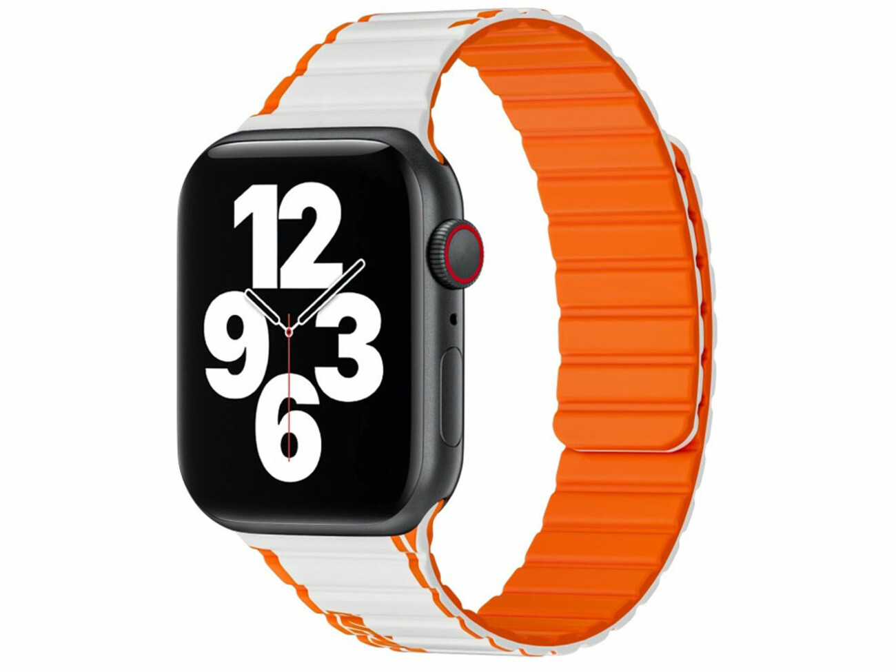 بند اپل واچ سیلیکونی 42، 44 و 45 میلیمتری ویوو WIWU Smart Magnetic Silicone Watch Band Wi-WB010 42/44/45/49mm