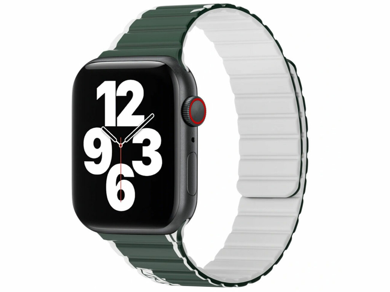 خرید بند اپل واچ سیلیکونی 42، 44 و 45 میلی‌متری ویوو WIWU Smart Magnetic Silicone Watch Band Wi-WB010 42/44/45/49mm