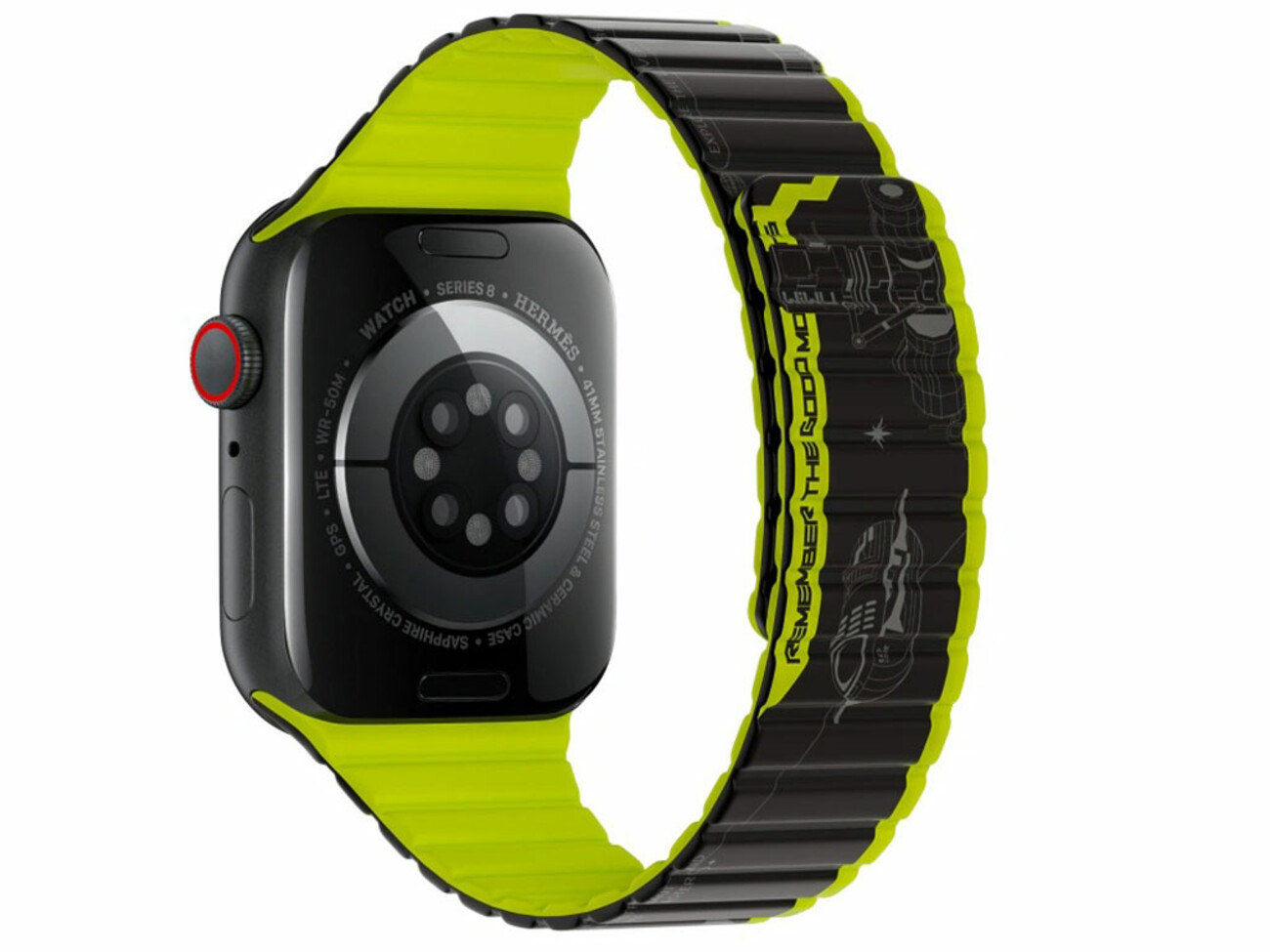 قیمت بند اپل واچ سیلیکونی 42، 44 و 45 میلی‌متری ویوو WIWU Smart Magnetic Silicone Watch Band Wi-WB010 42/44/45/49mm