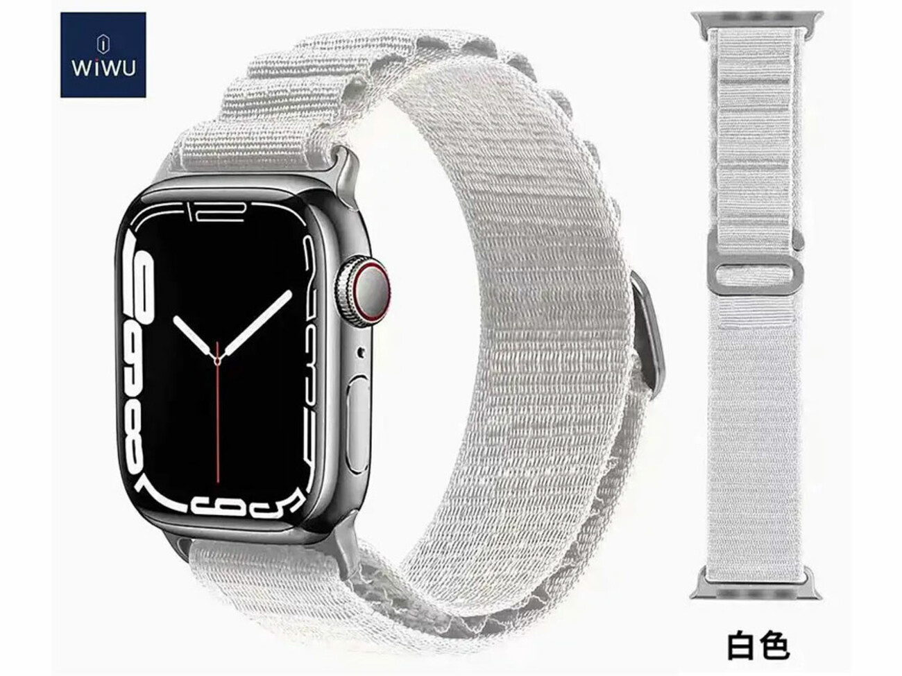 بند اپل واچ 42، 45،44 و 49 میلیمتری سری 8 ویوو wiwu Nylon Watch Band Apple Watch 42/44/45/49