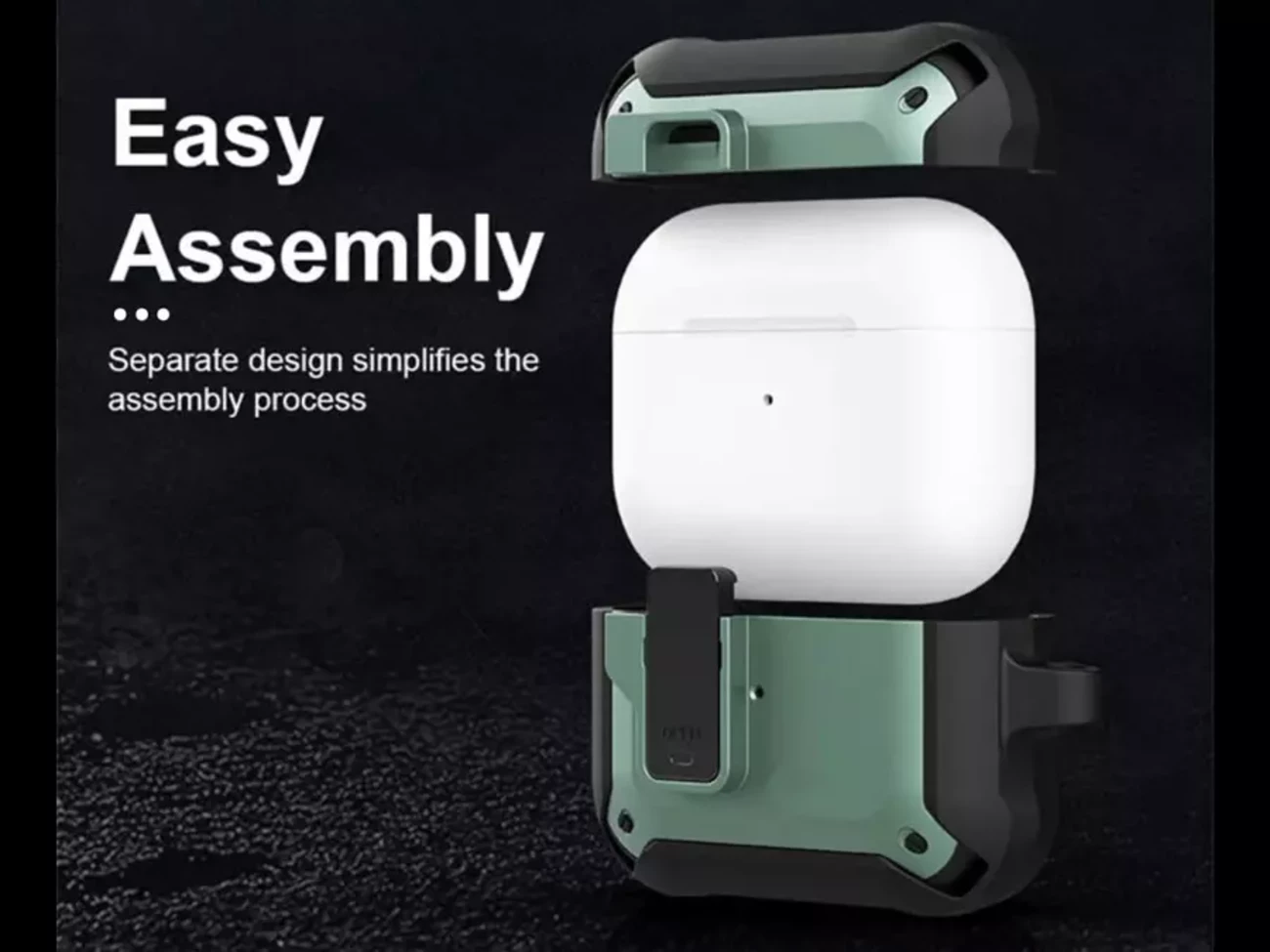 قاب محافظ ایرپاد ویوو wiwu Mecha AirPods Case