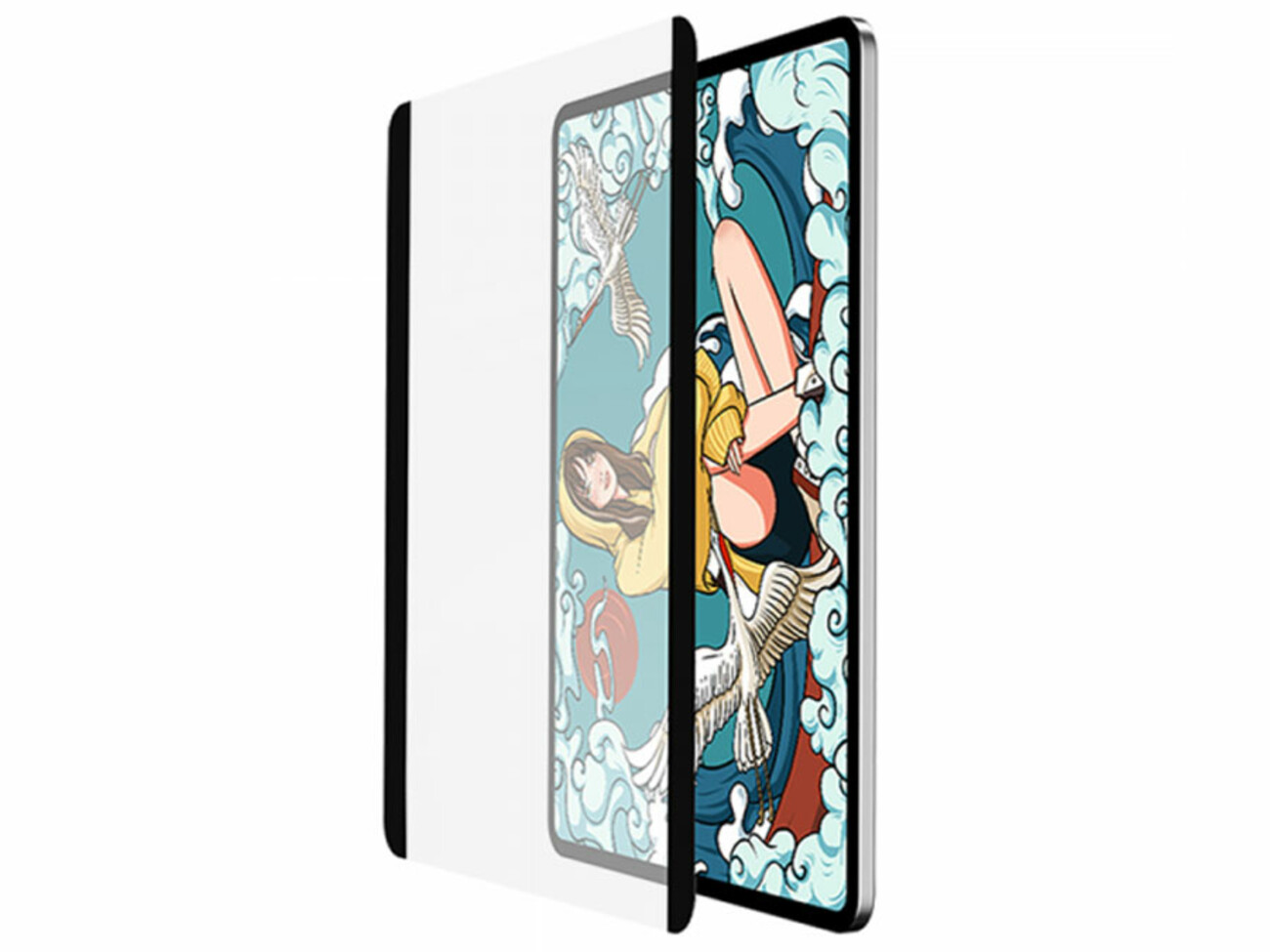 محافظ صفحه نمایش مغناطیسی آیپد مینی 10.2 و 10.5 اینچ ویوو WiWU Removable Magnetic Screen Protector iPad mini 10.2&10.5