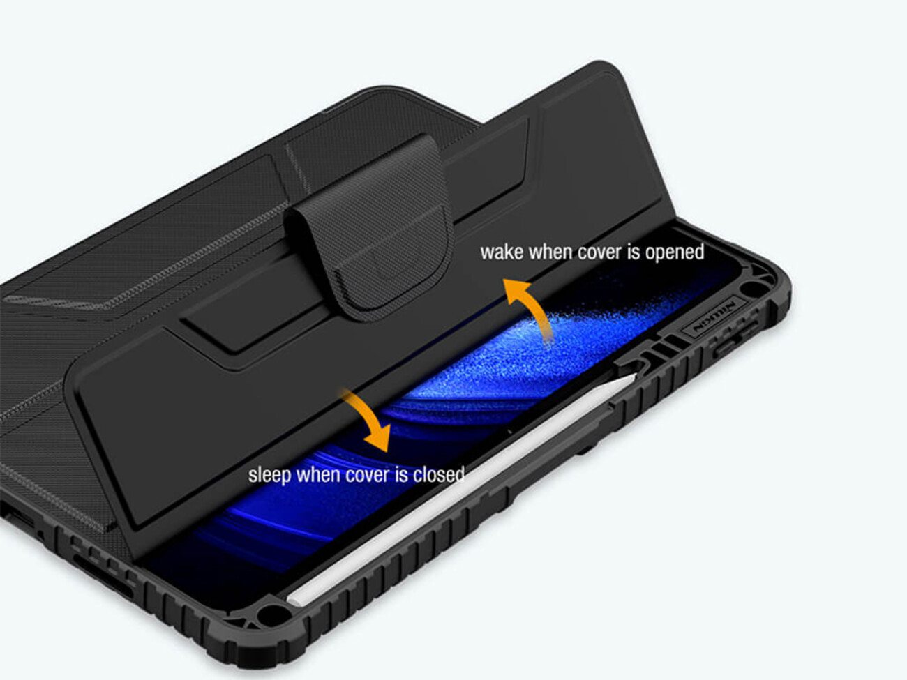 کیف بامپر دار تبلت 11 اینچ شیائومی نیلکین Nillkin Bumper Leather cover case Pro for Xiaomi Pad 6, Pad 6 Pro