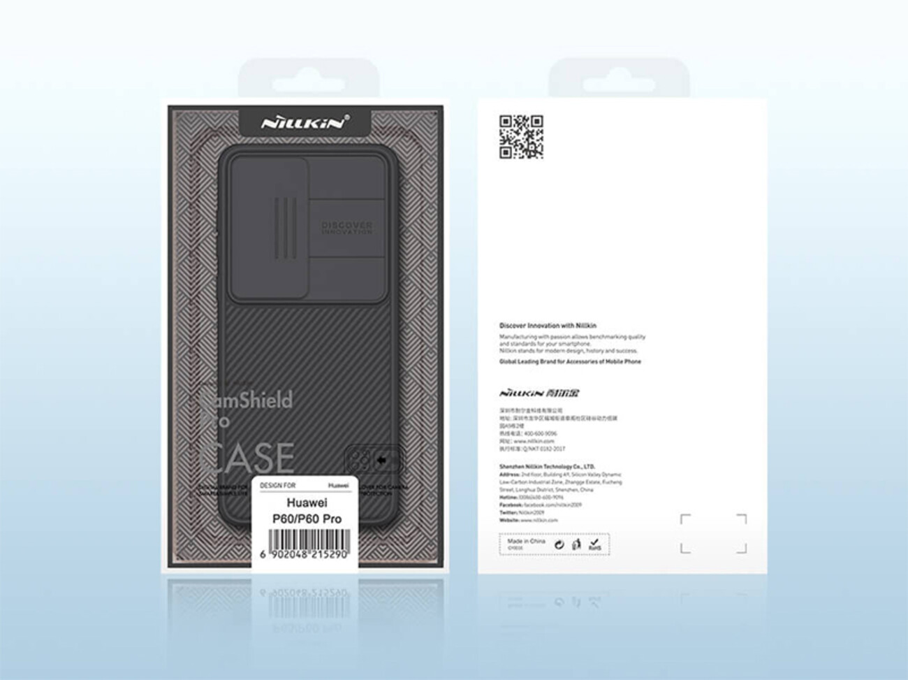 فروش قاب محافظ هواوی پی 60 پرو نیلکین Nillkin CamShield Pro cover case for Huawei P60, P60 Pro