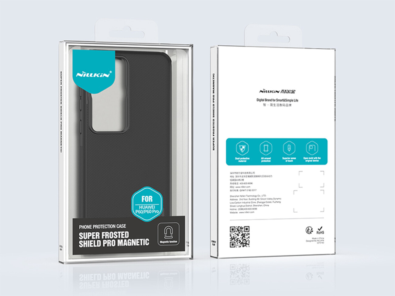 قیمت قاب محافظ هواوی پی 60 و پی 60 پرو نیلکین Nillkin Super Frosted Shield Pro Matte cover case for Huawei P60, P60 Pro