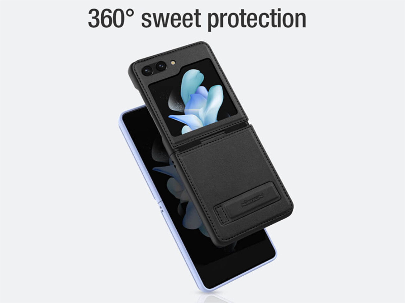 خرید کیف کویین زد فلیپ 5 سامسونگ نیلکین Nillkin Qin Vegan leather case for Samsung Galaxy Z Flip5