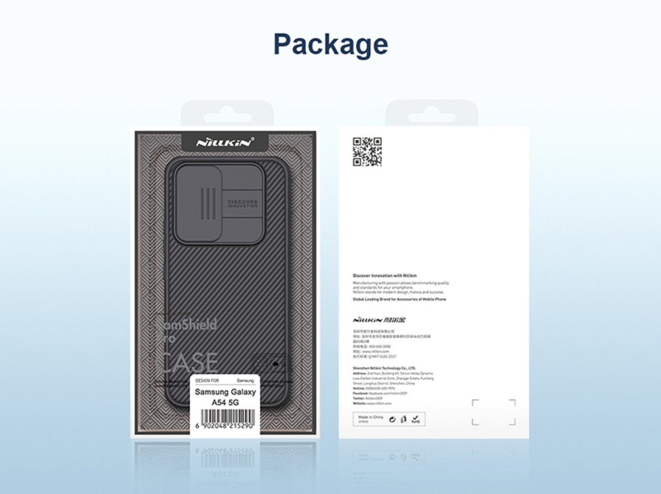 بهترین قاب محافظ سامسونگ گلکسی A54 5G نیلکینNillkin Samsung Galaxy A54 5G CamShield Pro Case