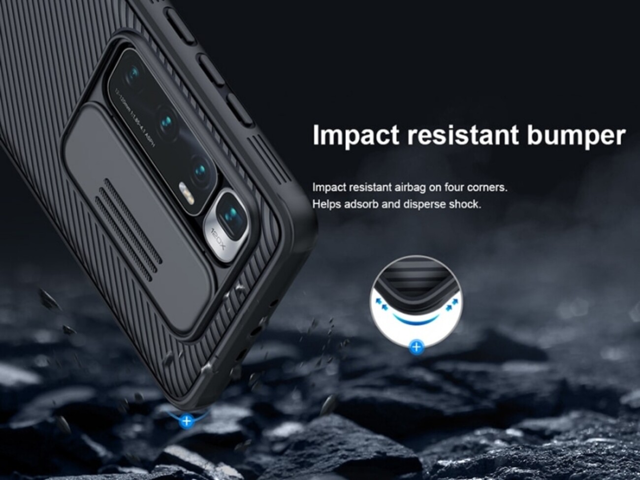 قاب محافظ نیلکین شیائومی Nillkin CamShield Pro Case Xiaomi Mi 10 Ultra
