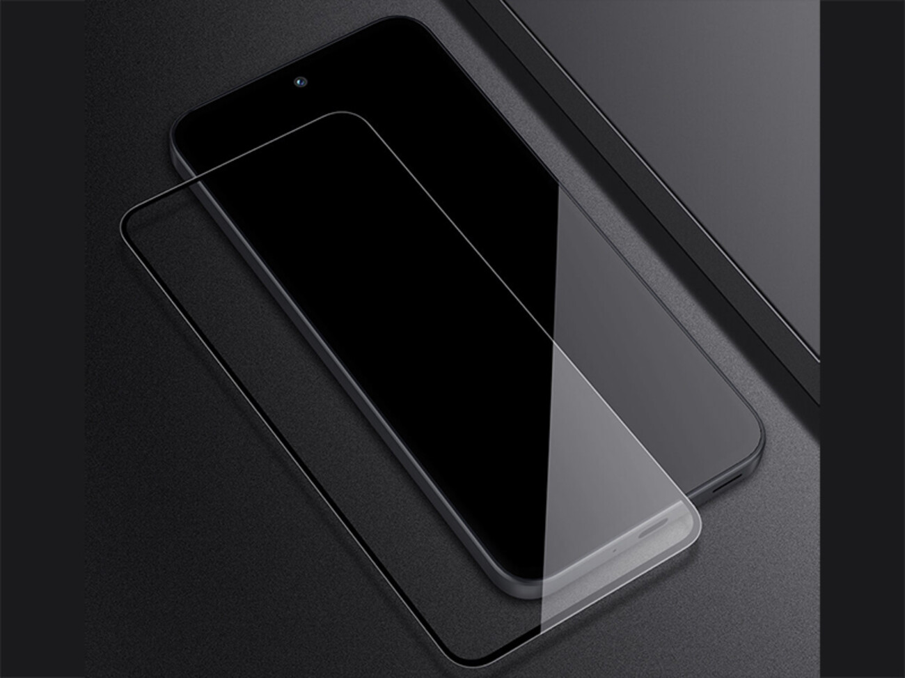 بهترین محافظ صفحه نمایش شیشه ای سامسونگ آ35 نیلکین Amazing CP+ Pro tempered glass