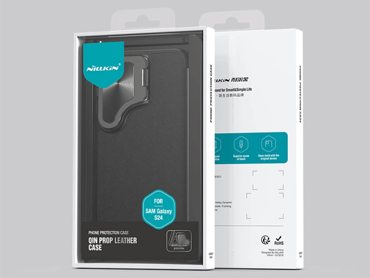 قیمت کیف محافظ سامسونگ اس 24 نیلکین Nillkin Qin Prop Leather case for Samsung Galaxy S24