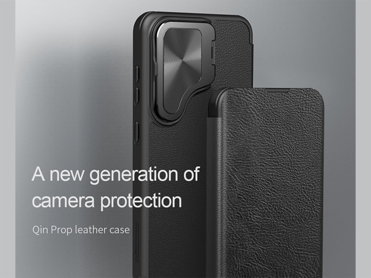خرید کیف محافظ سامسونگ اس 24 نیلکین Nillkin Qin Prop Leather case for Samsung Galaxy S24