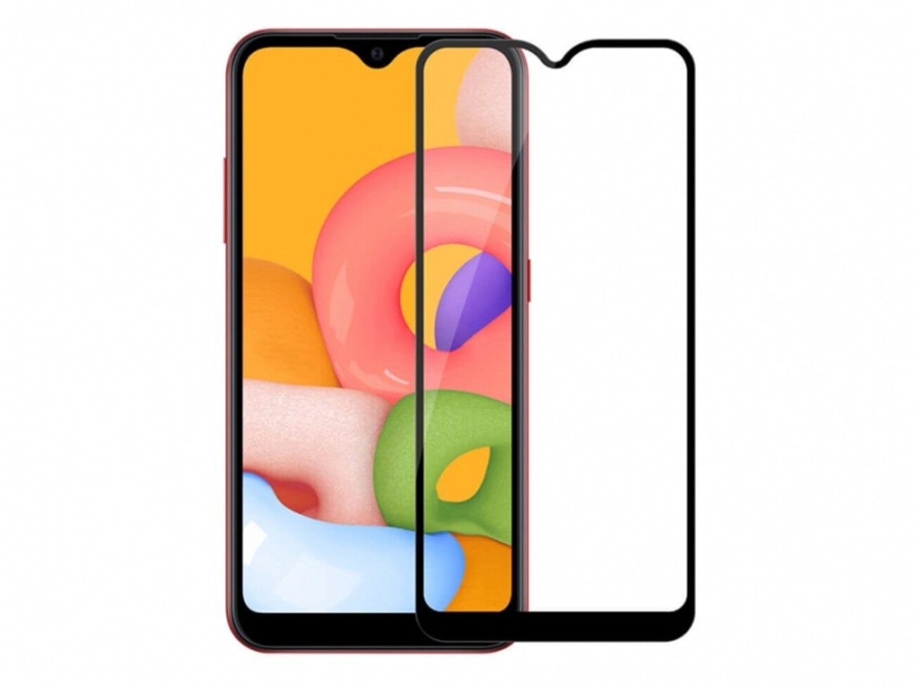 محافظ صفحه نمایش شیشه ای نیلکین سامسونگ Nillkin Amazing CP+ Pro Glass Samsung Galaxy A01
