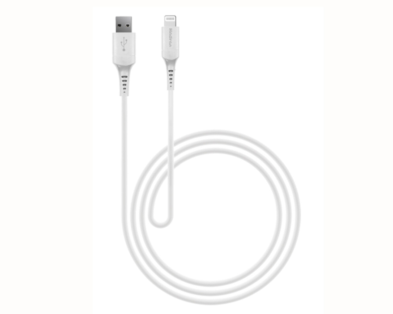 کابل شارژ و انتقال داده لایتنینگ هادرون Hadron MFI HTC-A-L01 USB A Lightning Cable