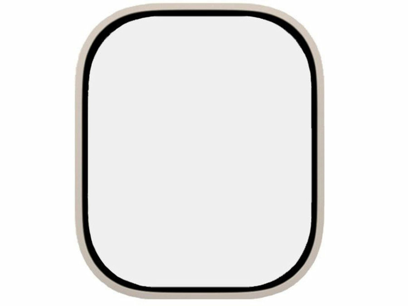 محافظ صفحه نمایش اپل واچ اولترا 49 میلی متری با قاب آلیاژ تیتانیوم کوتتسی Coteetci iWatch ultra film 49mm 24011