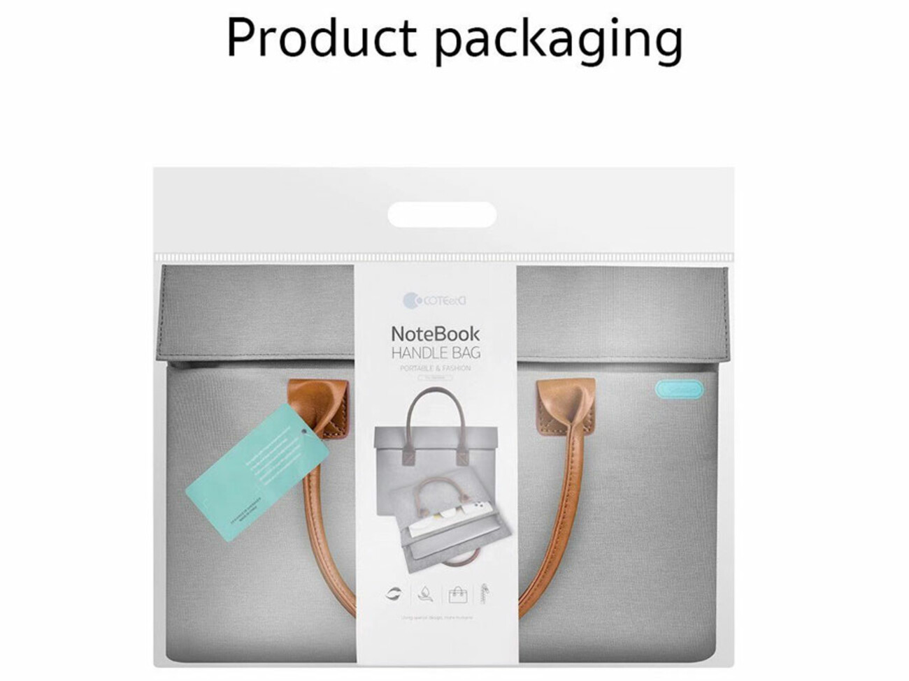 کیف دستی نوت بوک 16 اینچ  ضدآب کوتتسی Coteetci NoteBook 16inch handle bag MB1056