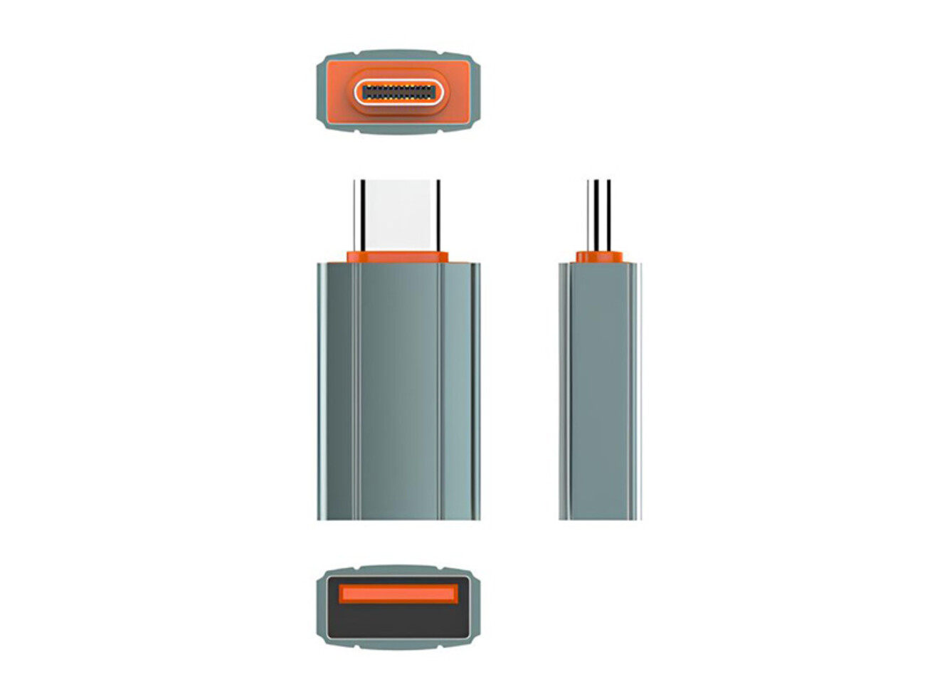 مبدل اوتی جی تایپ سی به یو اس بی الدینیو LDNIO LC140 USB Convertor USB A to Type-C Adapter