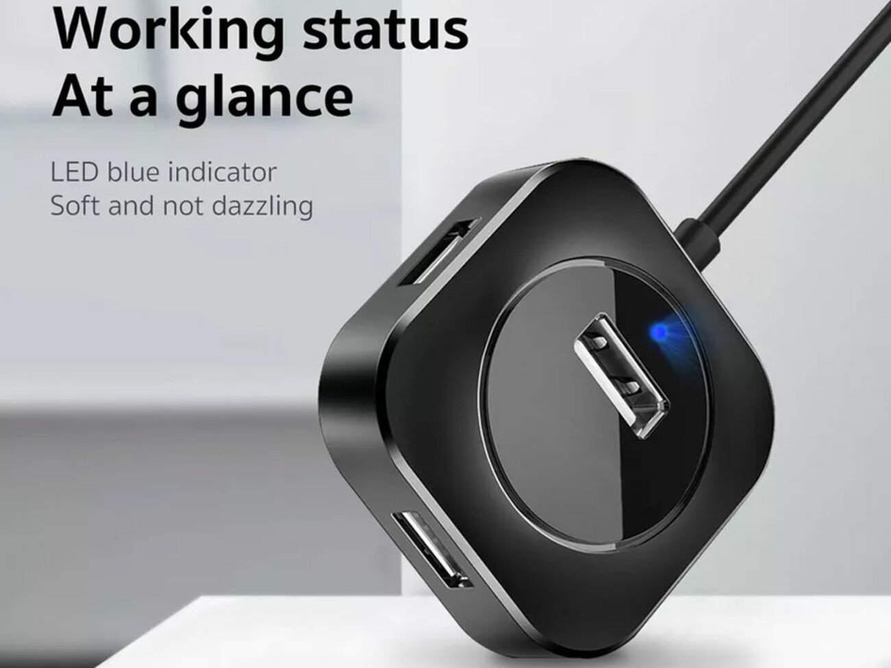 قیمت هاب یو اس بی چهار پورت کوتتسی Coteetci USB3.0*1 USB2.0*3 HUB 83007