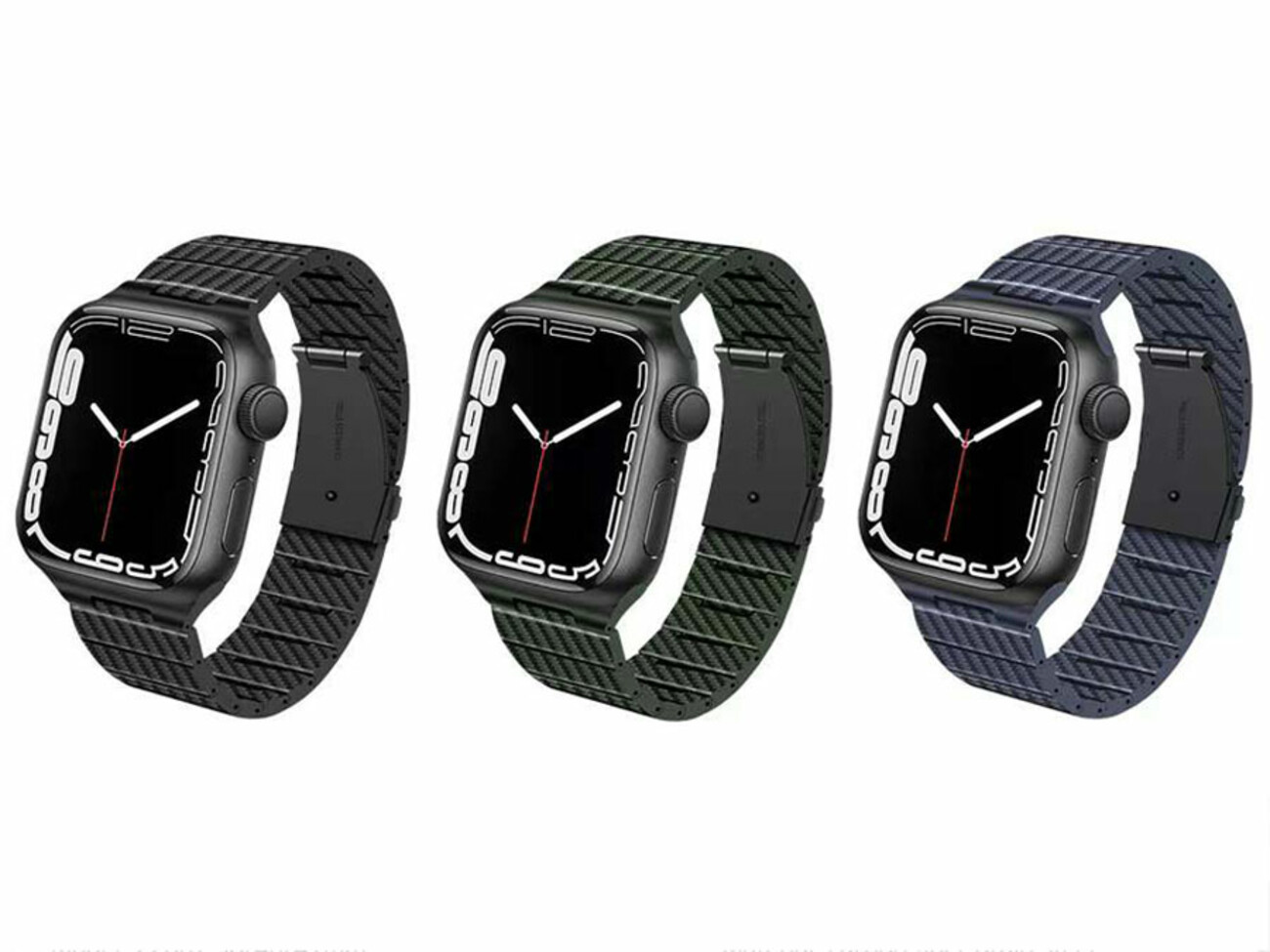 بند استیل پلاستیکی اپل واچ 42/44/45 میلیمتری کوتتسی Cottetci W76 pattern plastic strap 22008-BK