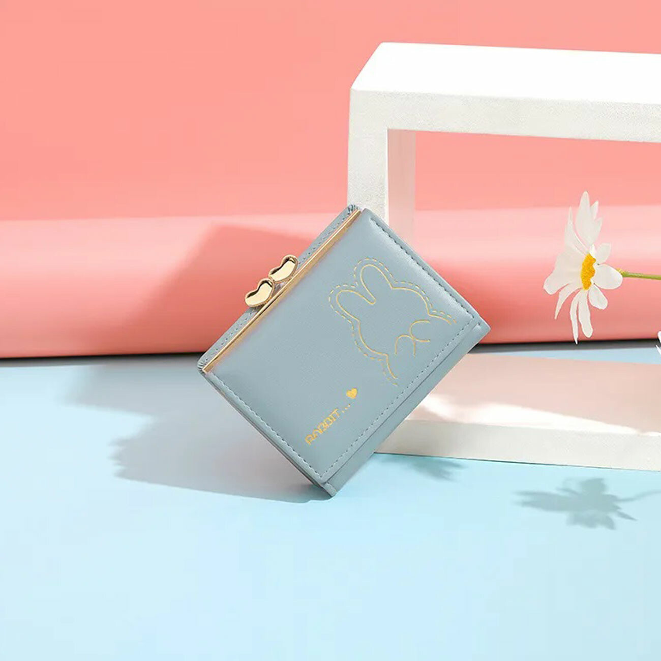 کیف پول زنانه فانتزی طرح خرگوش تاشو تائومیکمیک Y8497