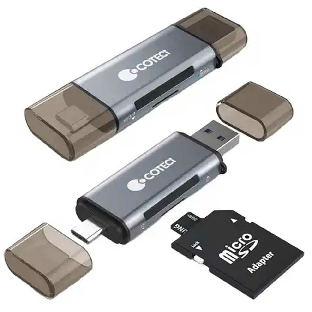 رمریدر تایپ سی و یو اس بی به کارتخوان کوتسی OF-001