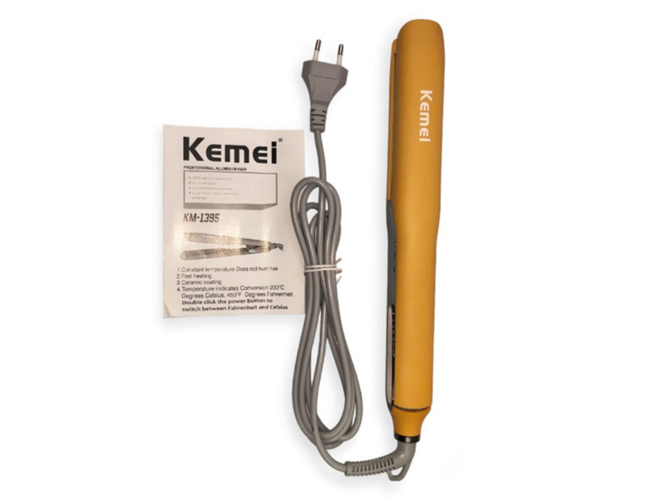 خرید بهترین اتو موی حرفه‌ای کیمی KEMEI KM-1395 Catokan Rambut