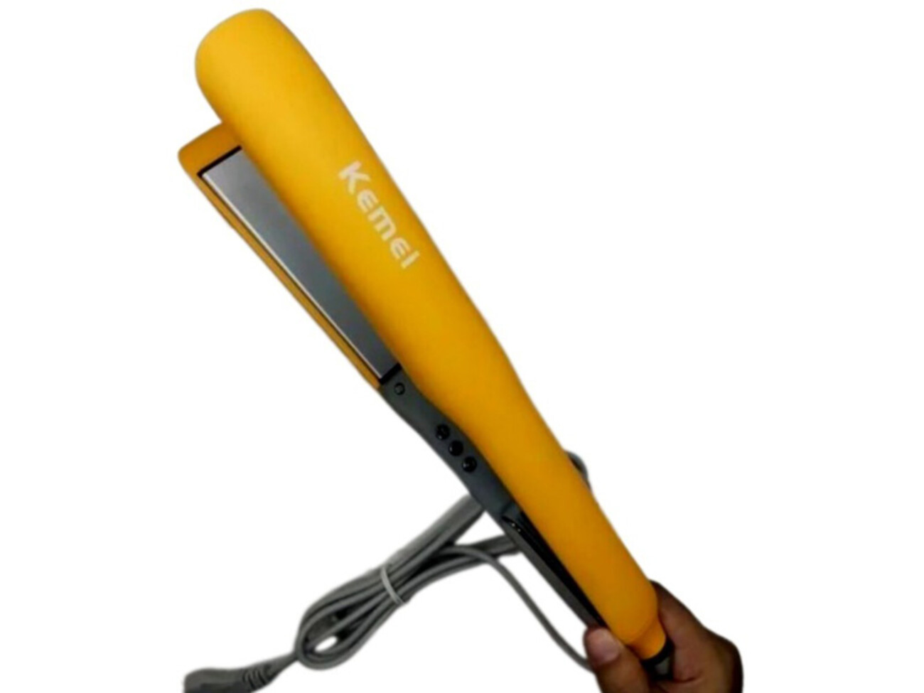 بهترین اتو موی حرفه‌ای کیمی KEMEI KM-1395 Catokan Rambut