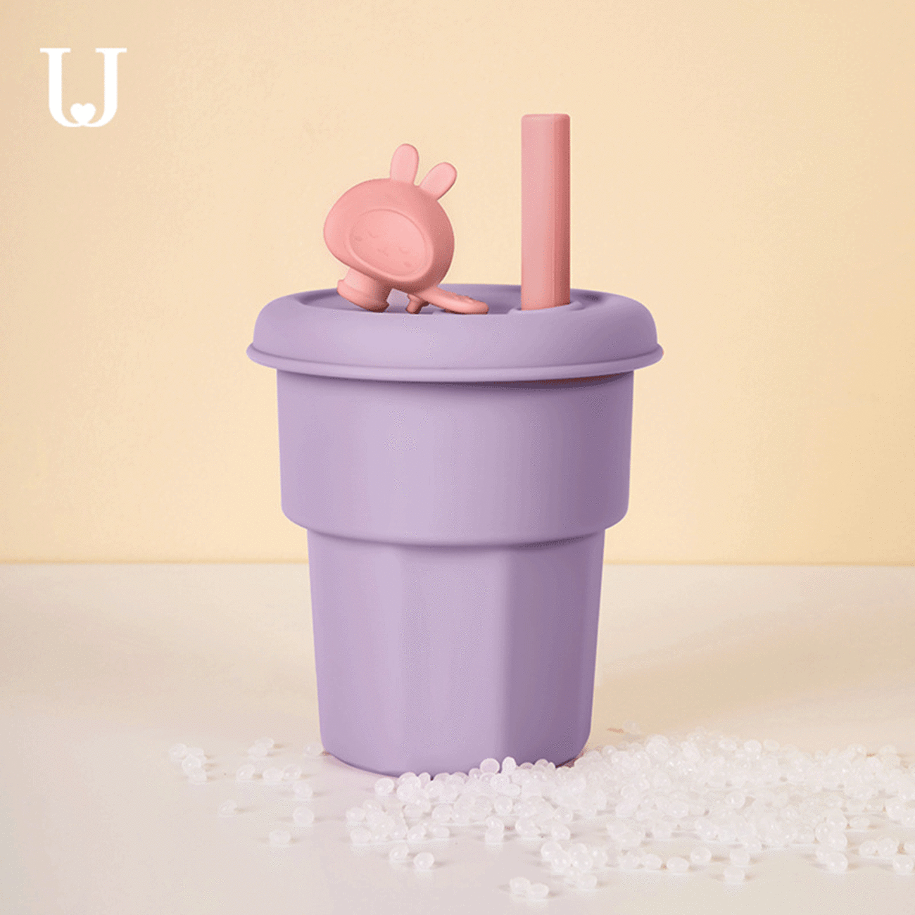 لیوان سیلیکونی فانتزی جوردن و جودی KT055