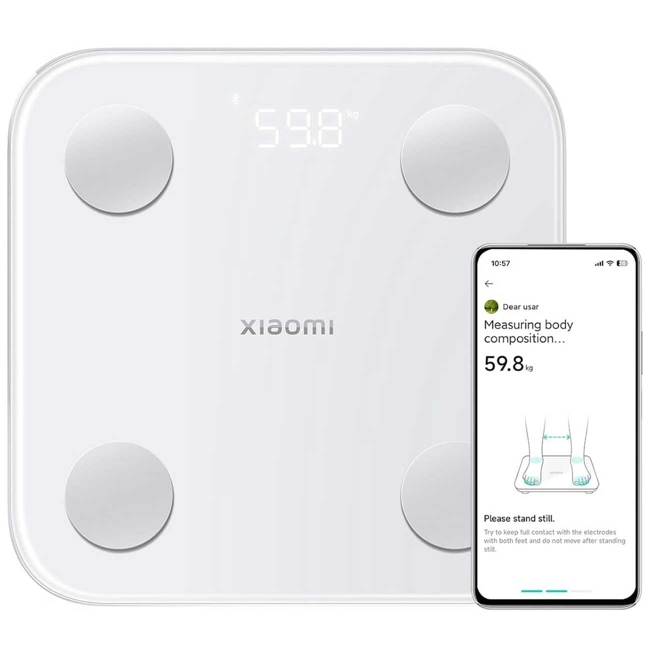 ترازوی وزن کشی هوشمند شیائومی S400 MJTZC01YM