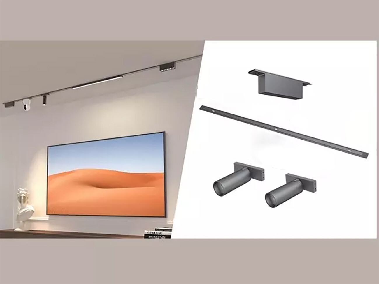 چراغهای مغناطیسی چند منظوره شیائومی Magnetic Track Light