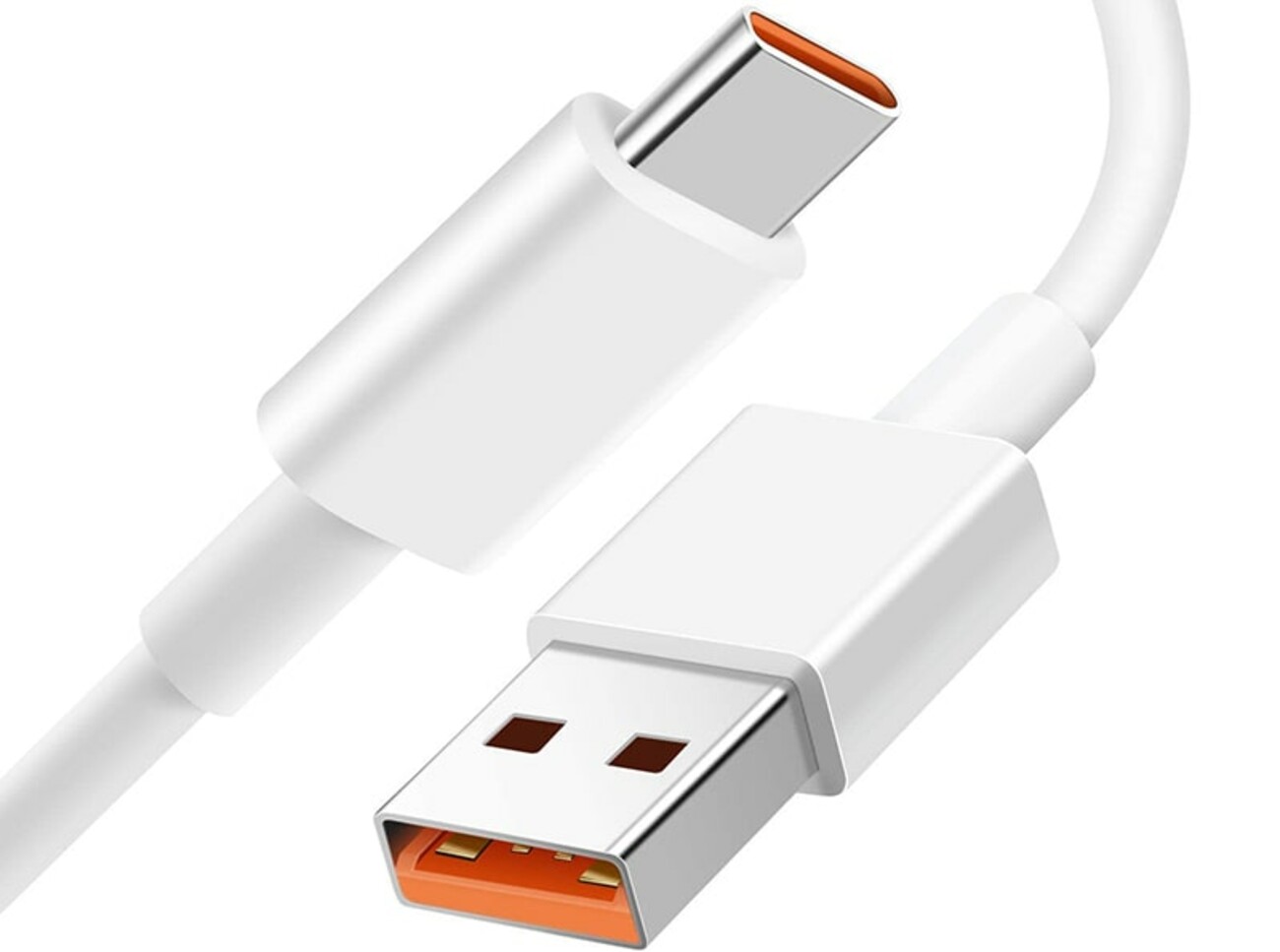 کابل شارژ سریع تایپ سی شیائومی Xiaomi 6A Type-C Fast Charge Cable 1m