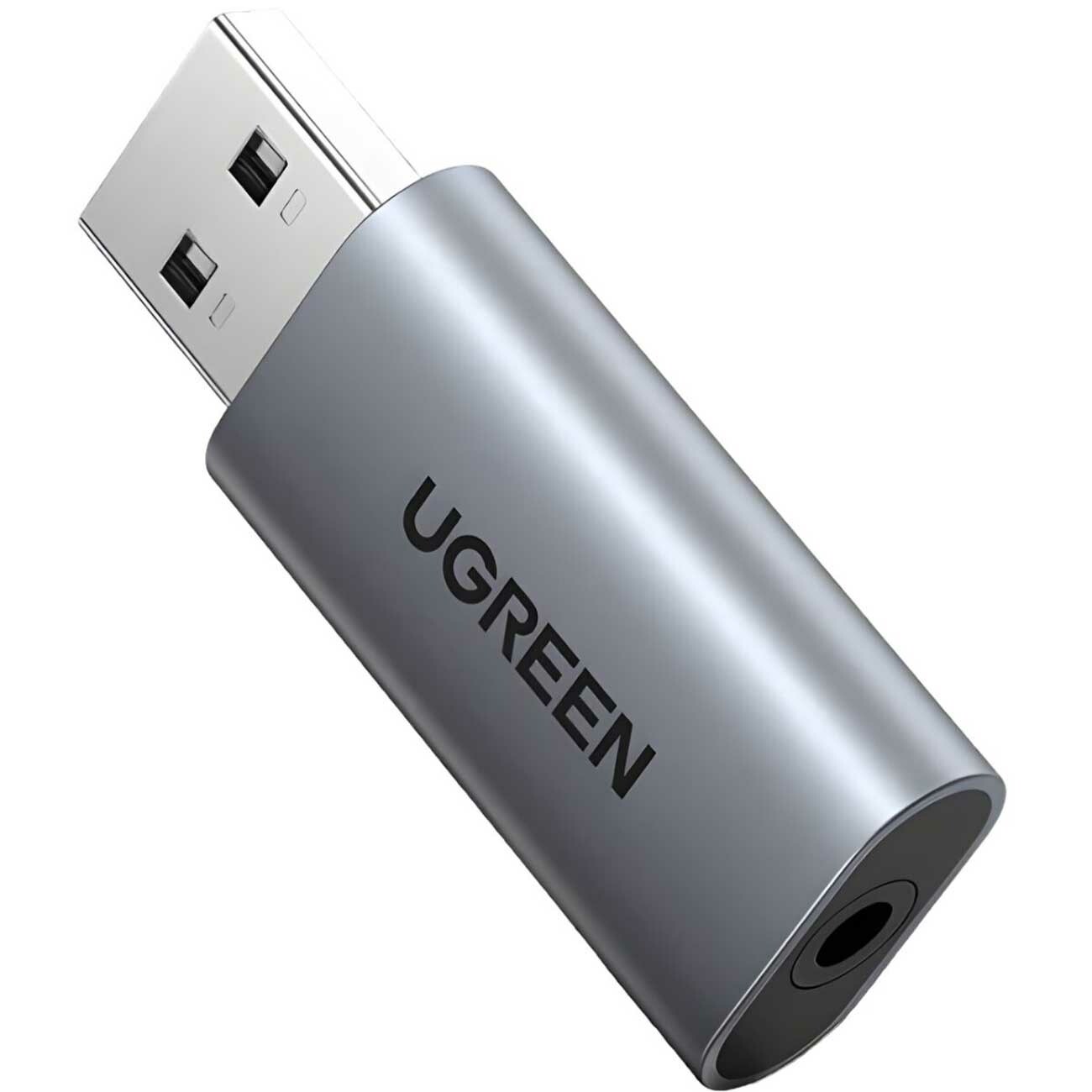 مبدل صدای USB به جک 3.5 میلیمتری یوگرین CM383 80864