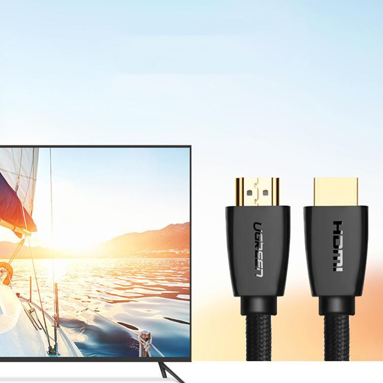 کابل  اچ‌دی‌ام‌آی به اچ‌دی‌ام‌آی 2 متری یوگرین