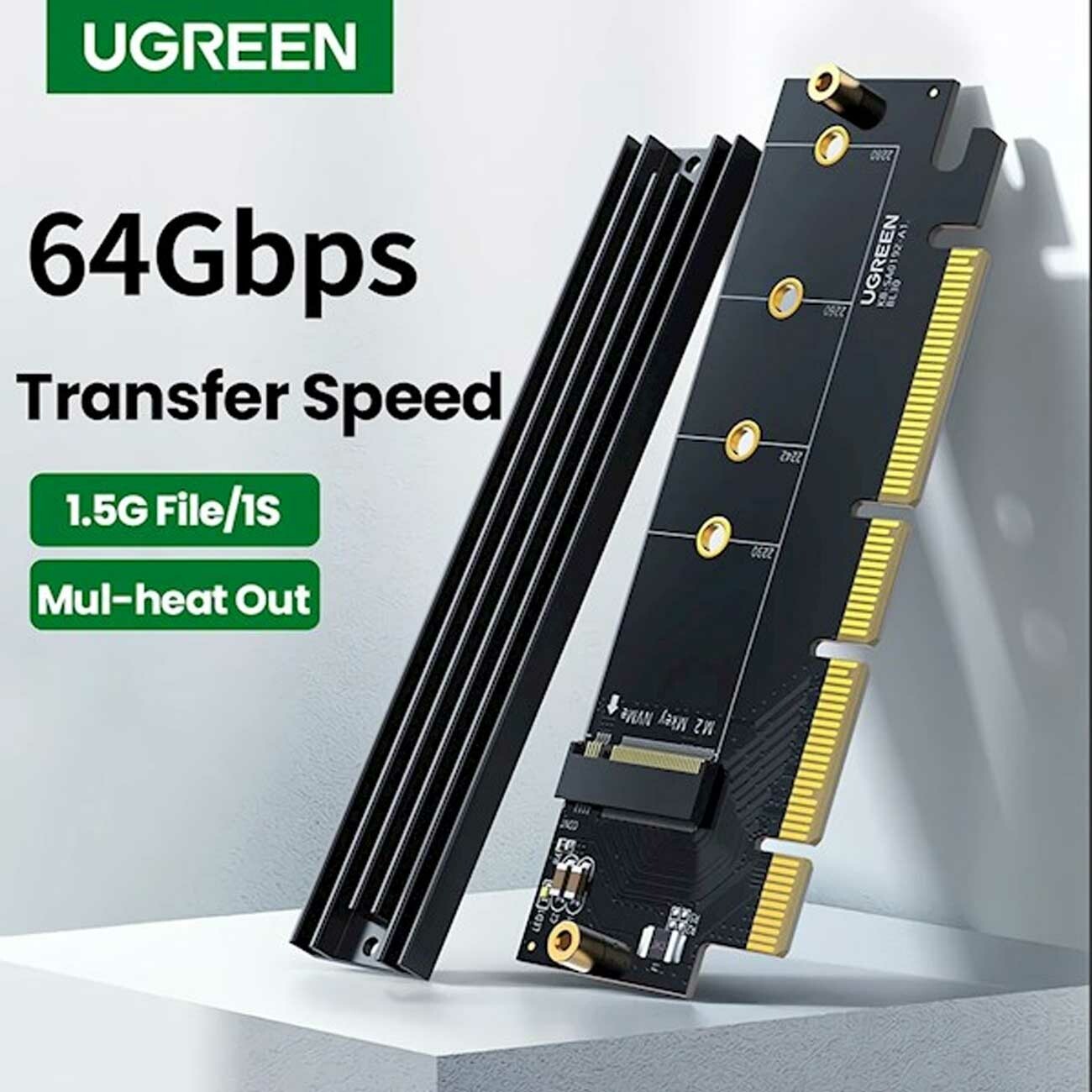کارت تبدیل PCIe 4.0 به M.2 NVMe یوگرین