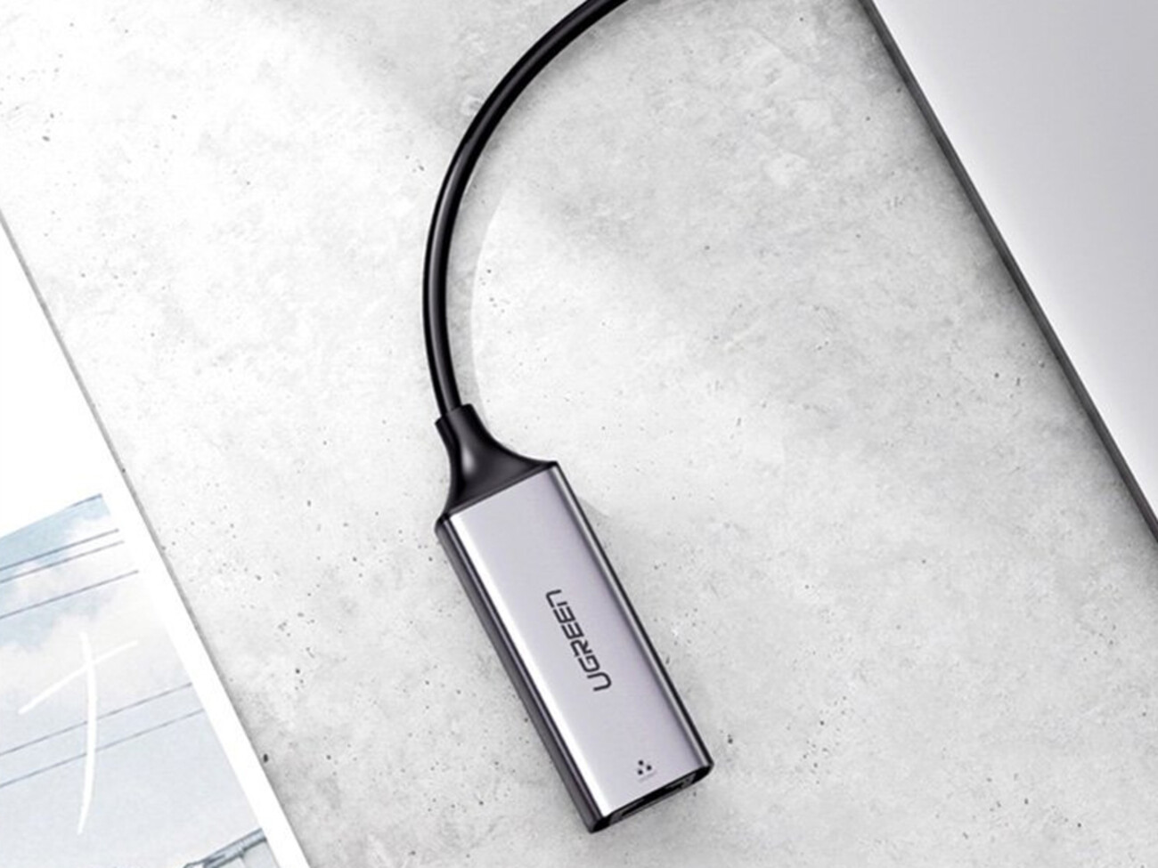 مبدل lan به usb c یوگرین