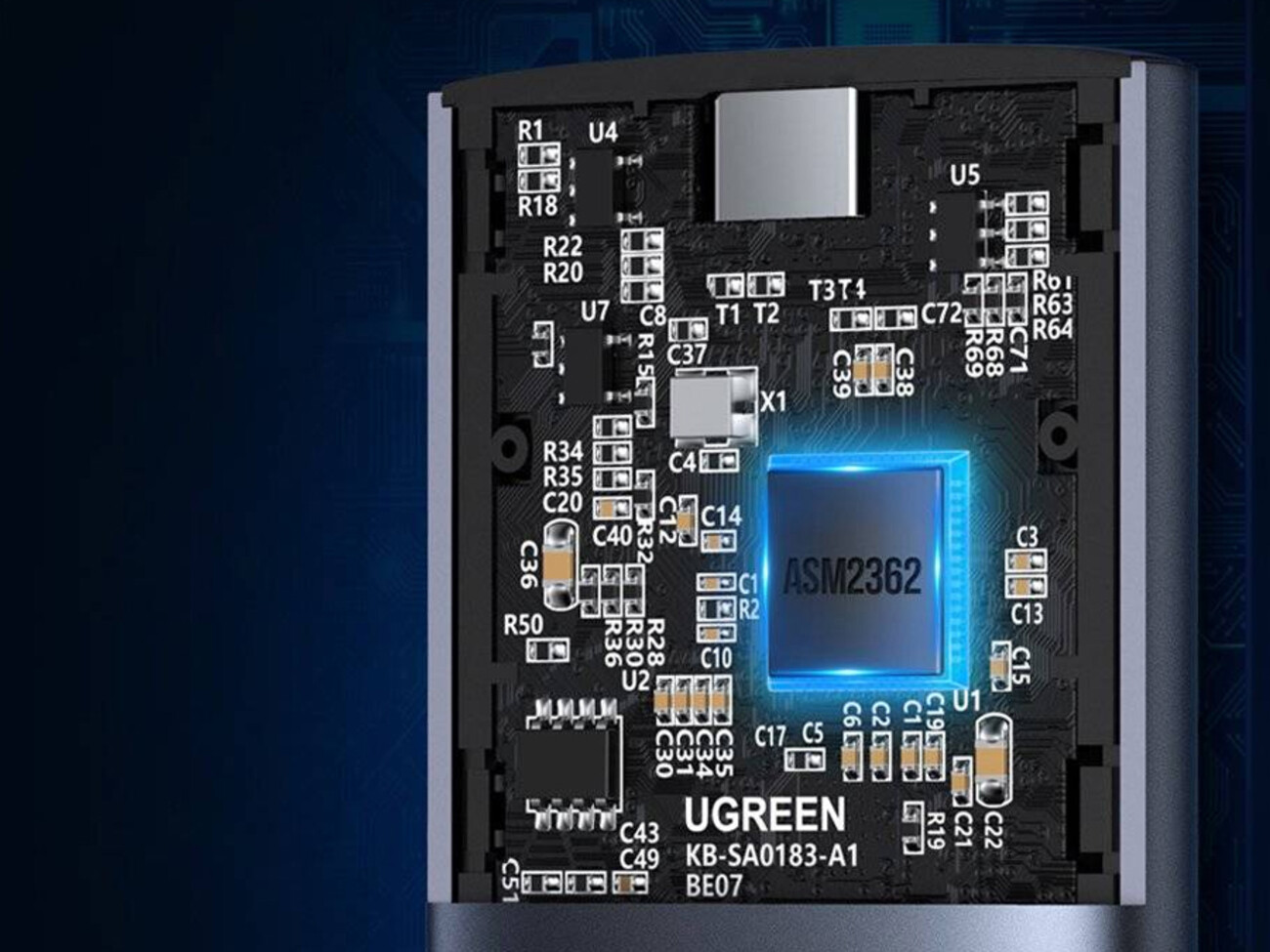 باکس هارد NVMe M.2 یوگرین Ugreen CM400 10902