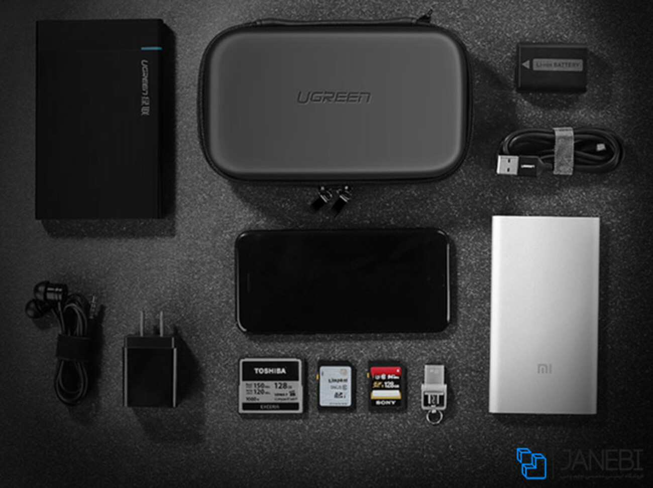 کیف محافظ هارد اکسترنال یوگرین Ugreen Hard Disk Case