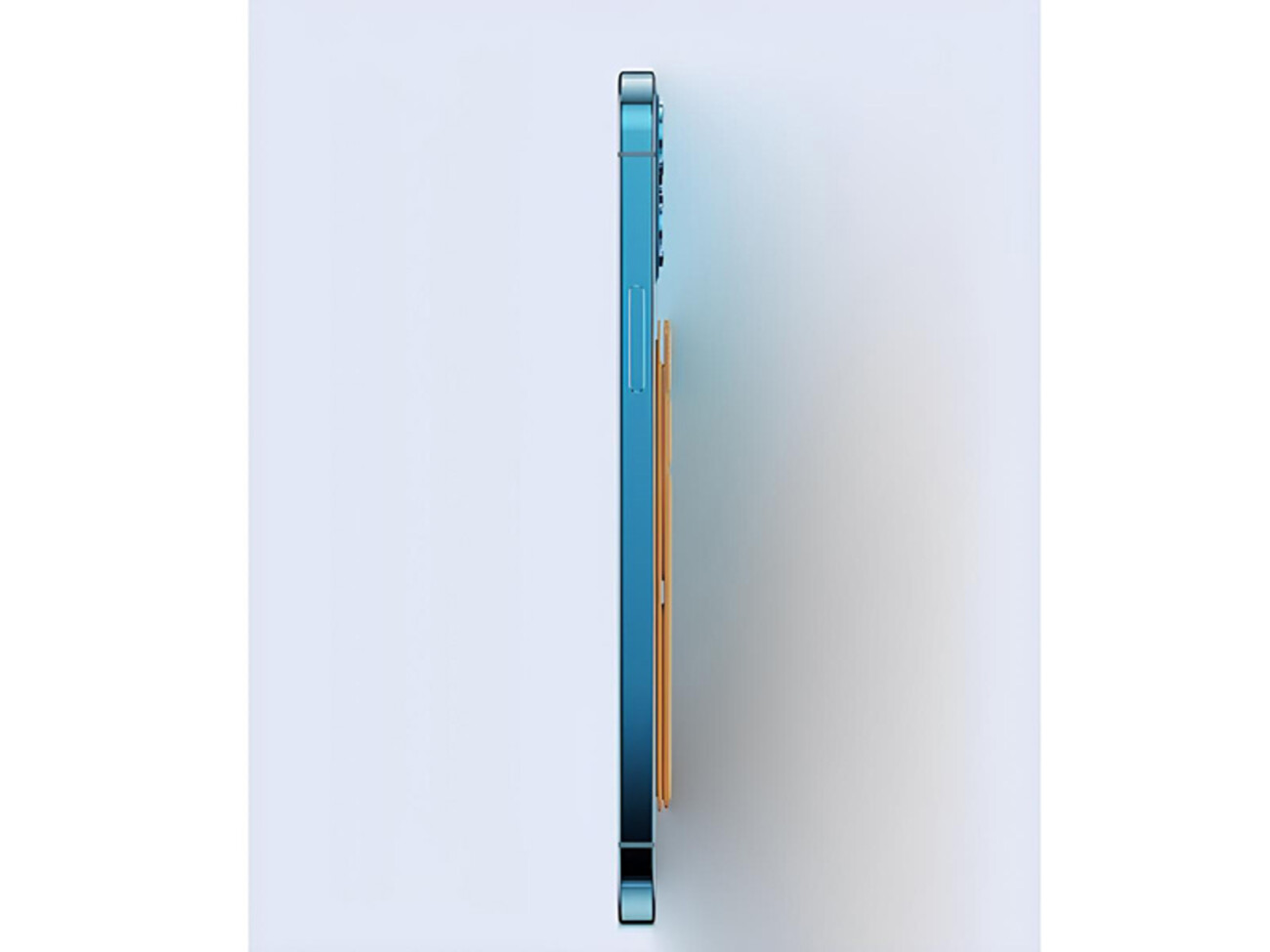 ارزانترین استند مغناطیسی چرمی موبایل راک ROCK RPH0968 Rock Magnetic Card holder Stand