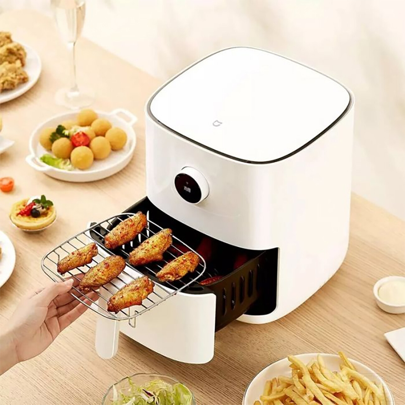 کیفیت هواپز و سرخ کن هوشمند 3.5 لیتر 1500 وات شیائومی