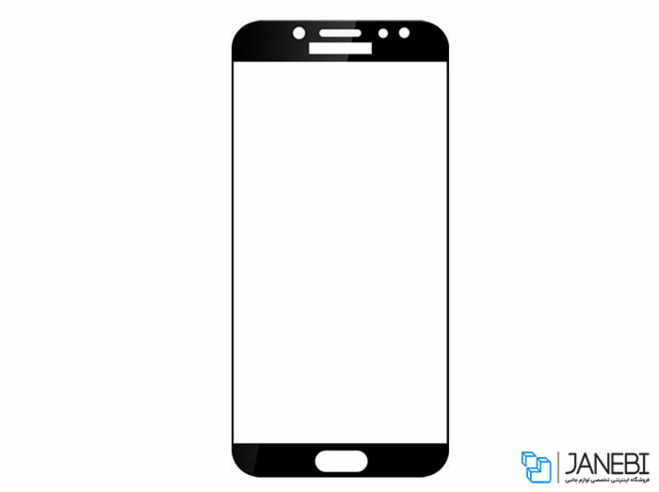 محافظ صفحه نمایش شیشه ای تمام صفحه سامسونگ Lanbi 3D Glass Samsung Galaxy J7 Pro
