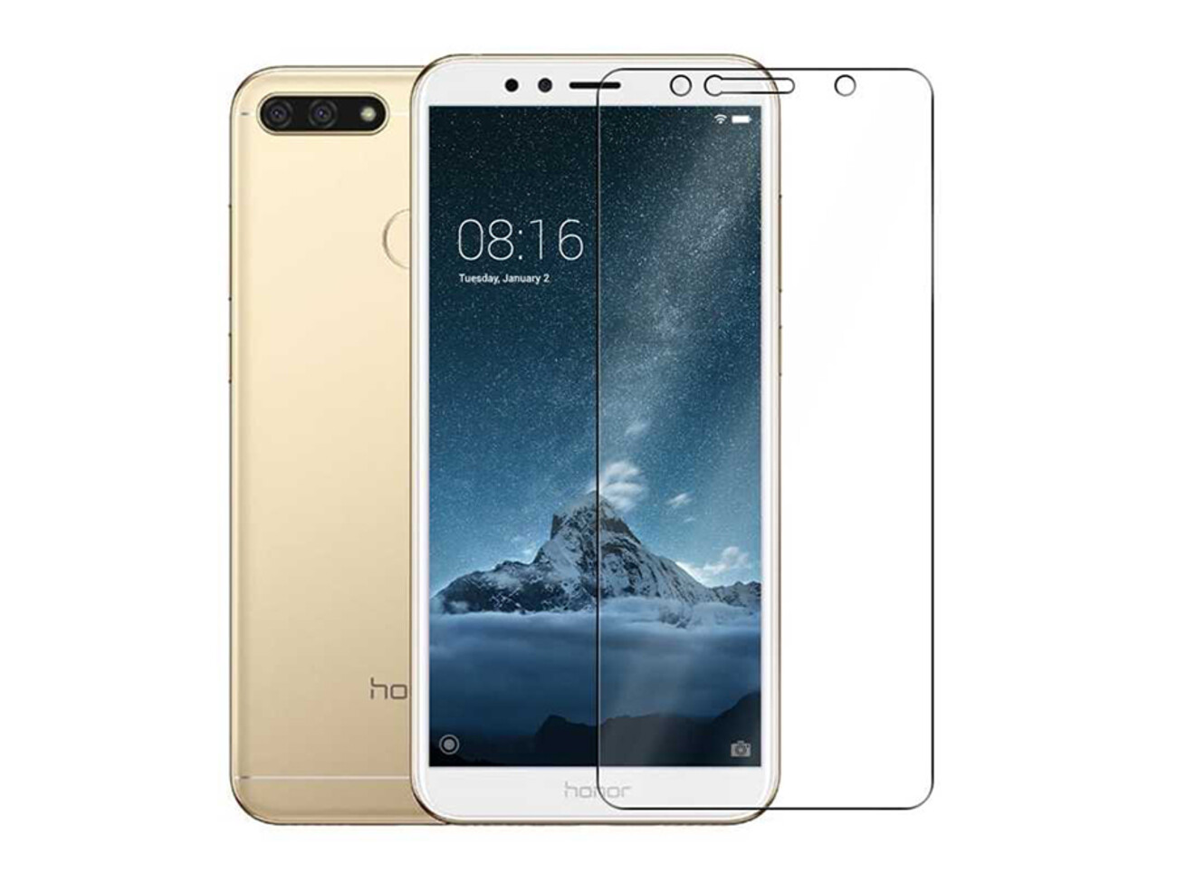 محافظ صفحه نمایش شیشه ای هواوی Glass Screen Protector Huawei Honor 7A