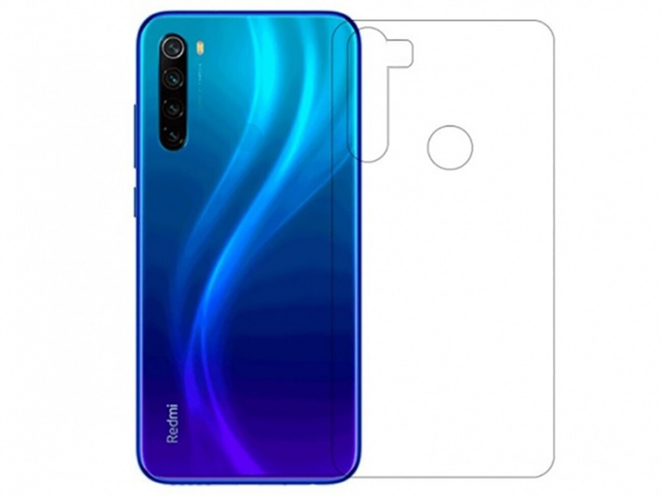 محافظ صفحه نانو پشت شیائومی Nano Back Protector Xiaomi Redmi Note 8
