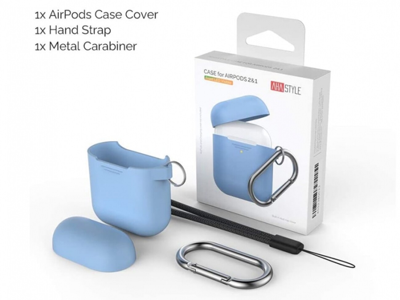 کاور محافظ قلاب دار ایرپاد AHA Style PT06 Case Airpods 2/1
